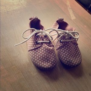 Piper Finn Oxfords Pink Polka Dot